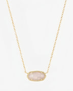 Kendra Scott Elisa Pendant Necklace for Women, Fashion Jewelry, 14k Gold-Plated
