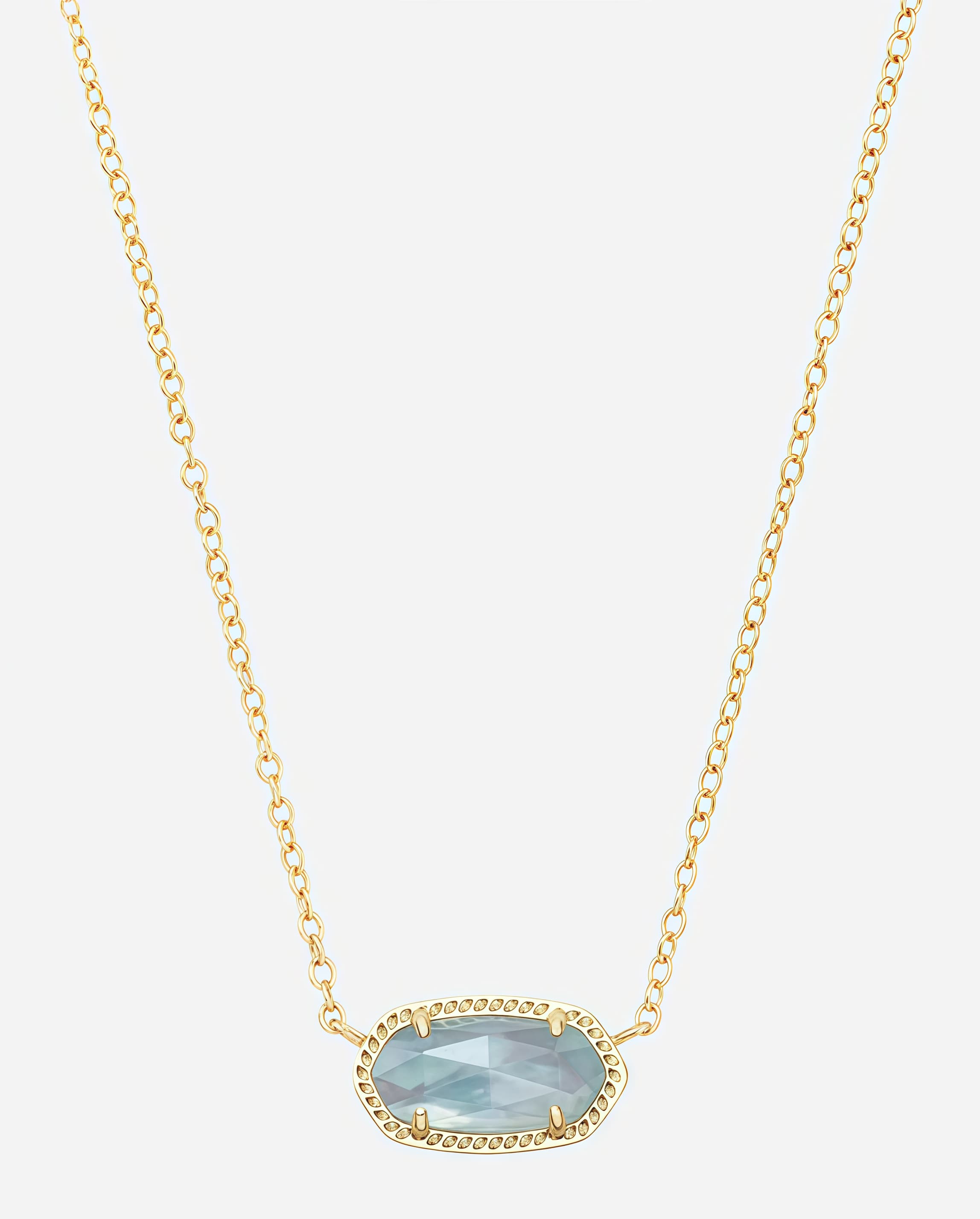 Kendra Scott Elisa Pendant Necklace for Women, Fashion Jewelry, 14k Gold-Plated