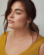 Kendra Scott Elisa Pendant Necklace for Women, Fashion Jewelry, 14k Gold-Plated